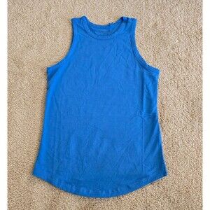 Universal Standard Women’s Blue Pima Cotton Stretch Tank Top 4XS Comfortable